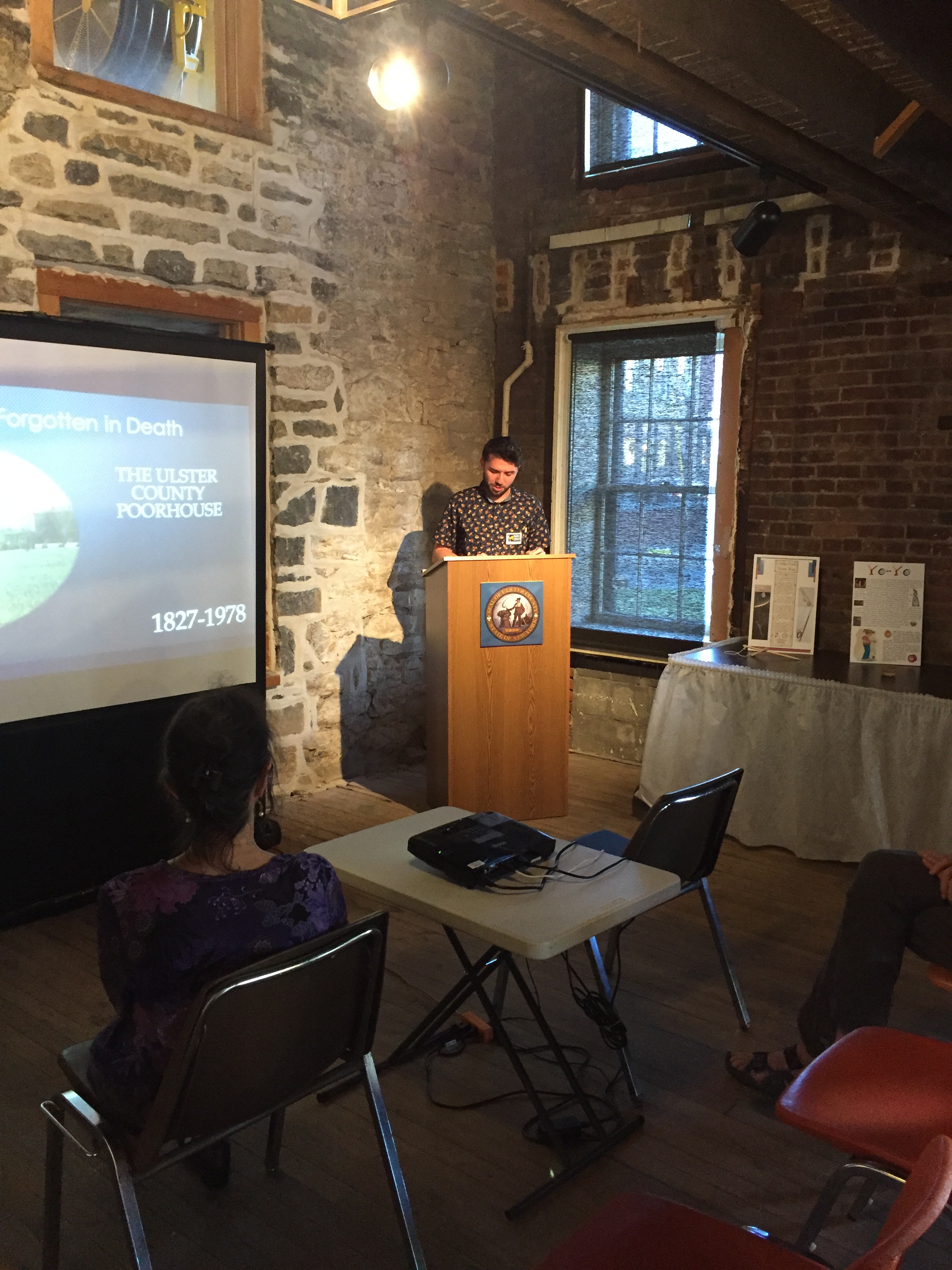 County Archivist Taylor Bruck Introduces New Paltz Historian Susan